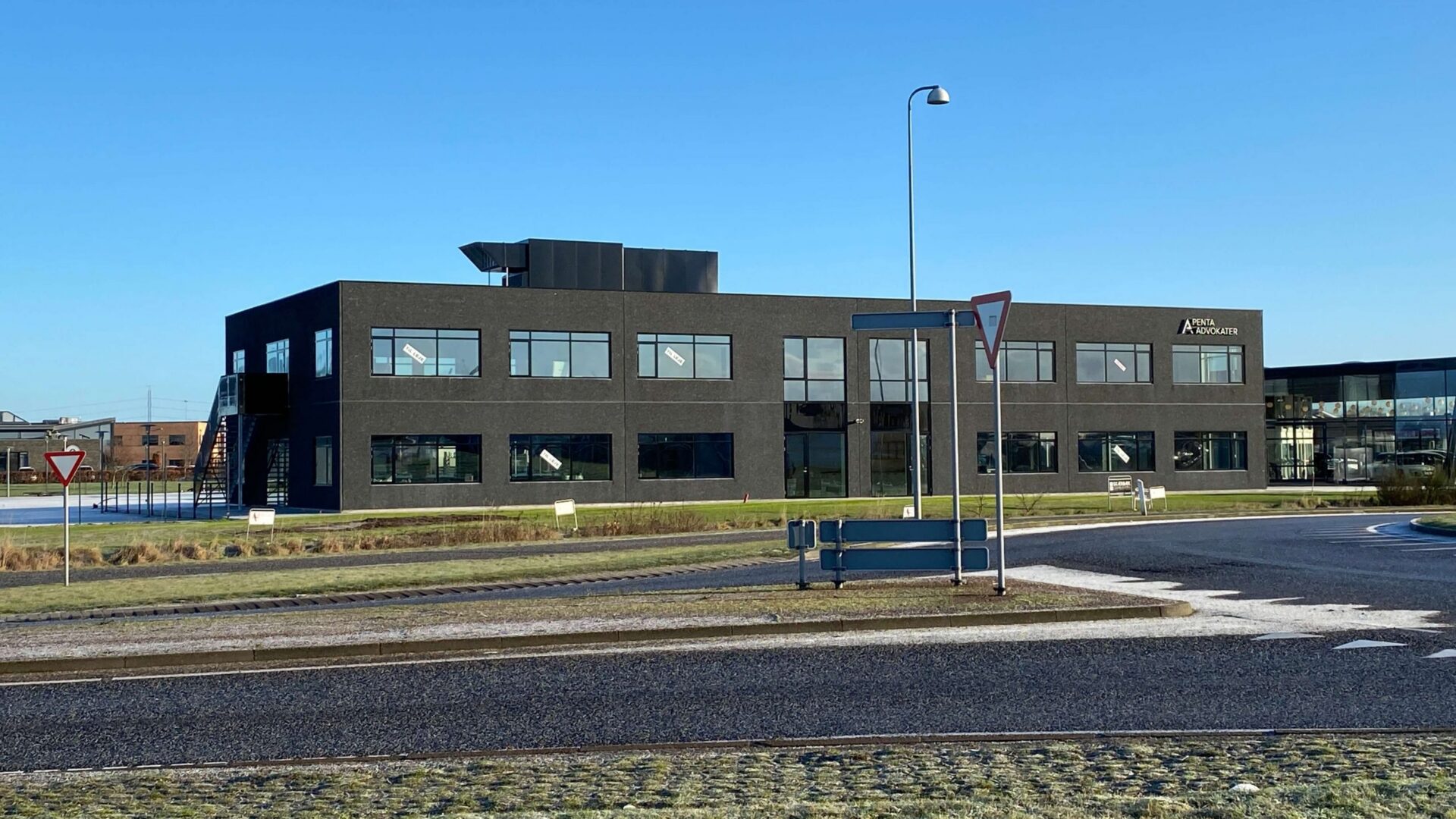 Moderne kontorejendom i Ribe