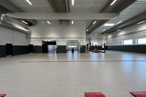 Moderne erhvervsejendom i Svenstrup