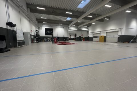 Moderne erhvervsejendom i Svenstrup